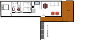 Cabin 10 Floor Plan