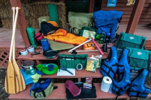 bwca campsites, outfitting gear