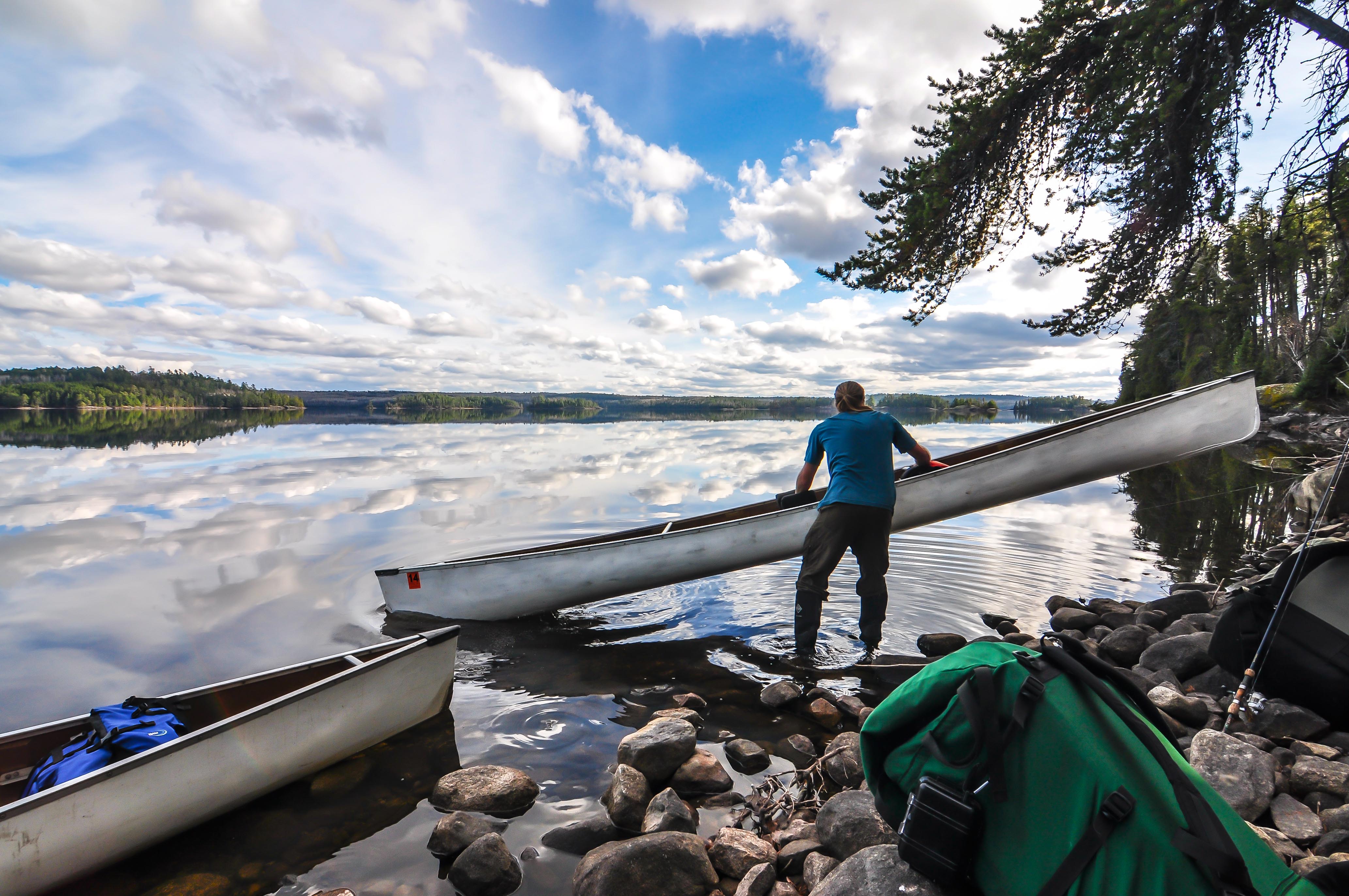 best footwear for portaging in the BWCA 