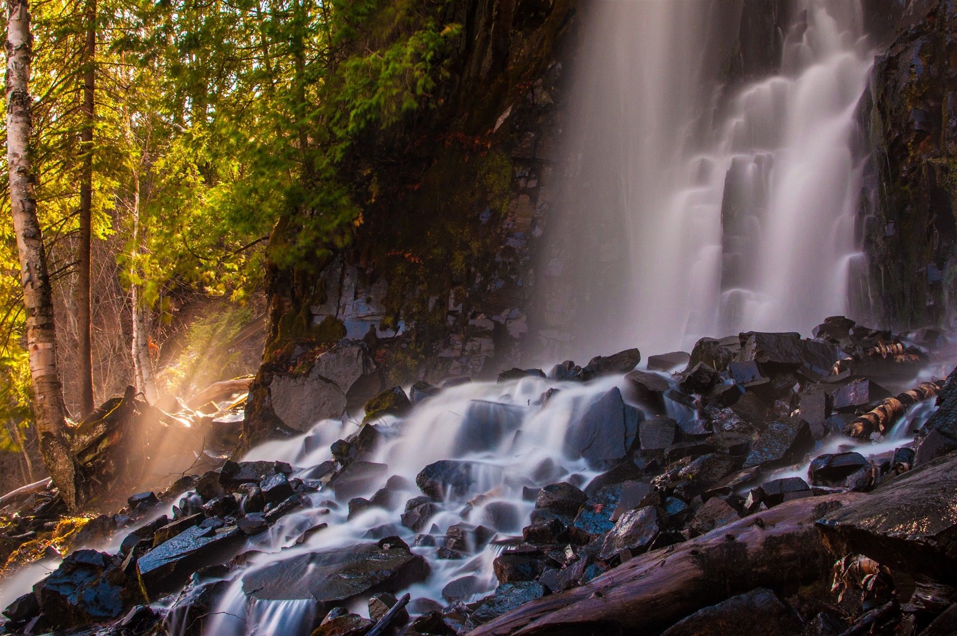 Bridal Veil Falls Photography Clearwater Historic Lodge