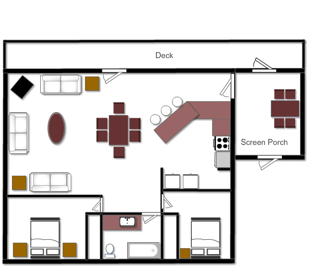 Cabin 7 Floor Plan