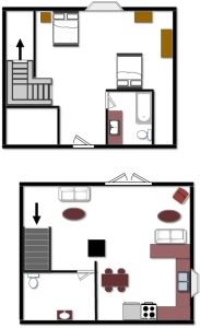 Cabin 8 Floor Plan